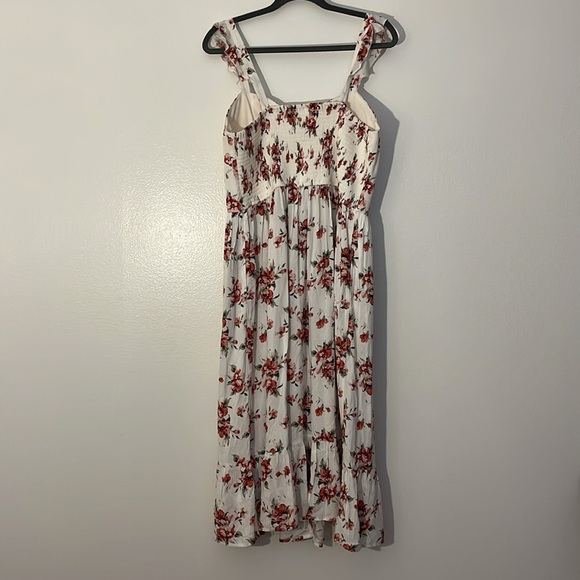 B.O.G. Collective | Floral midi dress Ruffle corset Romantic Women’s size L - Picture 5 of 9